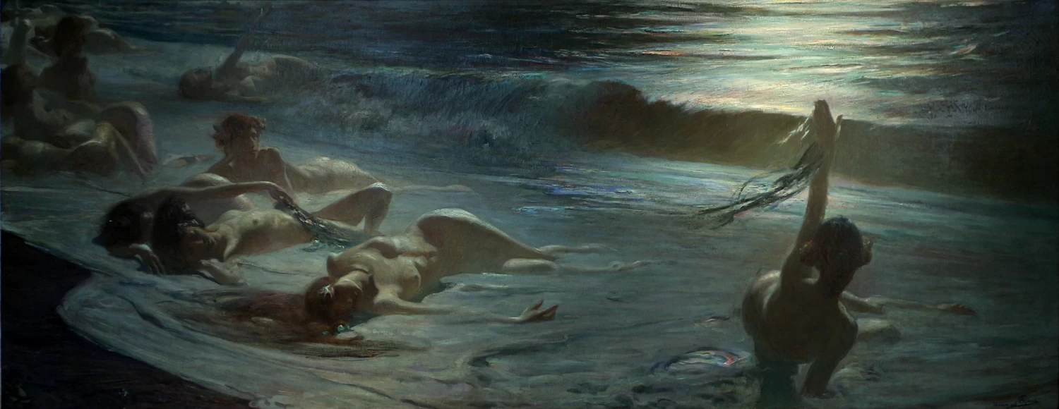 Le nereidi, 1906 - Museo Civico Ala Ponzone, Cremona